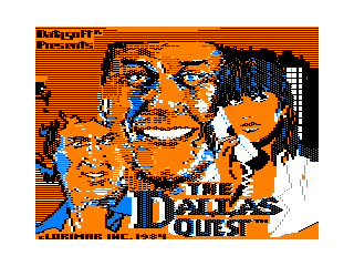Dallas Quest Intro screen