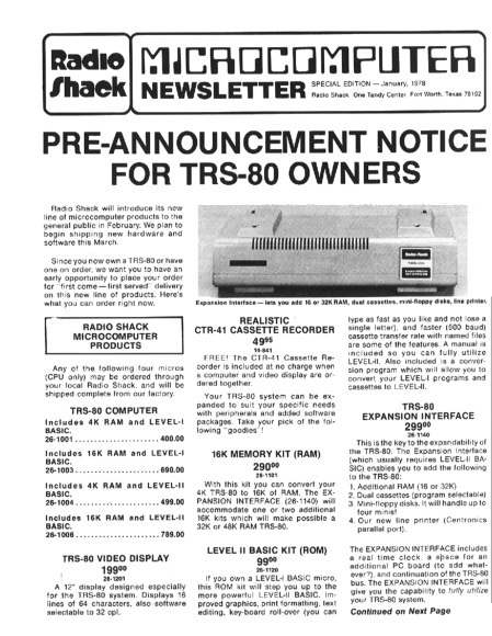 File:TRS-80 Microcomputers News V01N02-Jan 1978.JPG